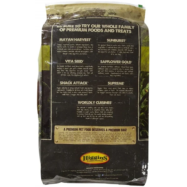 Higgins Safflower Gold Parrot Food - Image 2